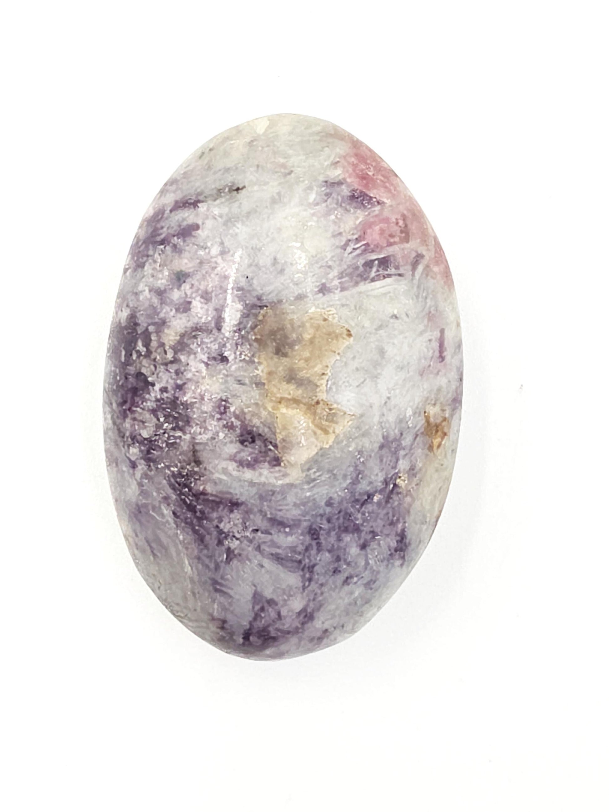 Unicorn Stone Palm Stone (Pegmatite) – Calm, Comfort & Emotional Healing Crystal, 85g