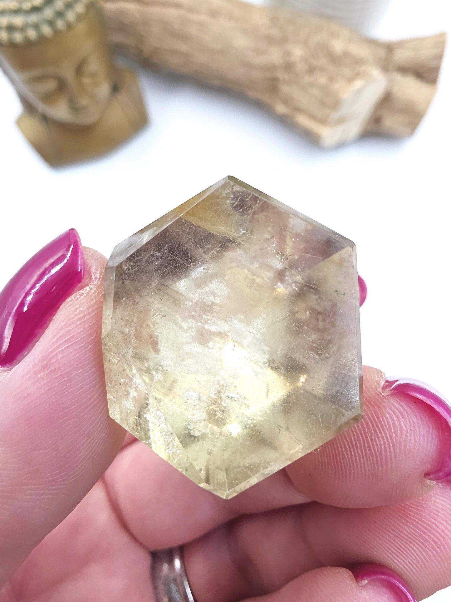 Citrine Point with Golden Healer – Abundance, Healing & High Vibration Manifestation Crystal Tower, 60g