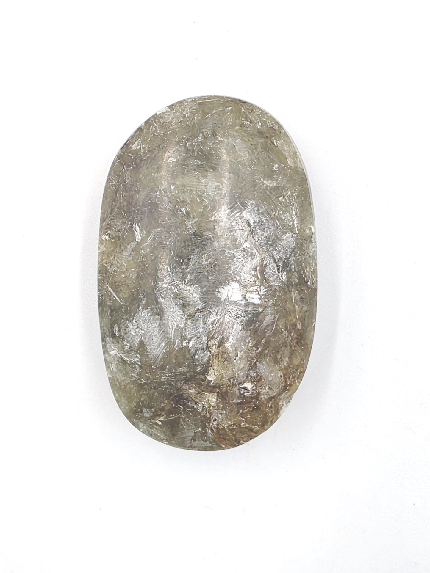 Golden Mica (Muscovite) Palm Stone – Confidence, Clarity & Emotional Strength Healing Crystal, 60g