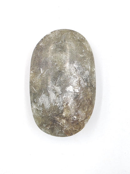 Golden Mica (Muscovite) Palm Stone – Confidence, Clarity & Emotional Strength Healing Crystal, 60g