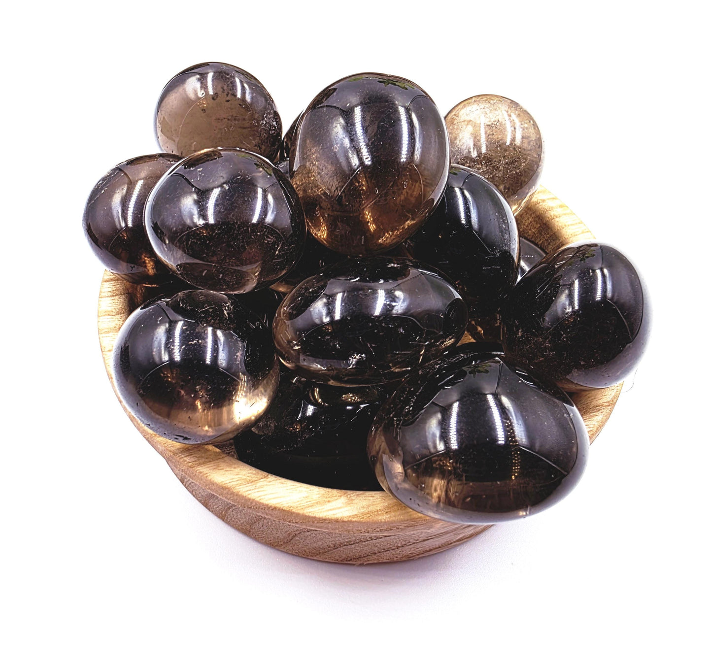 Large Smoky Quartz Tumble Stone – Grounding, Protection & Stress Relief Healing Crystal