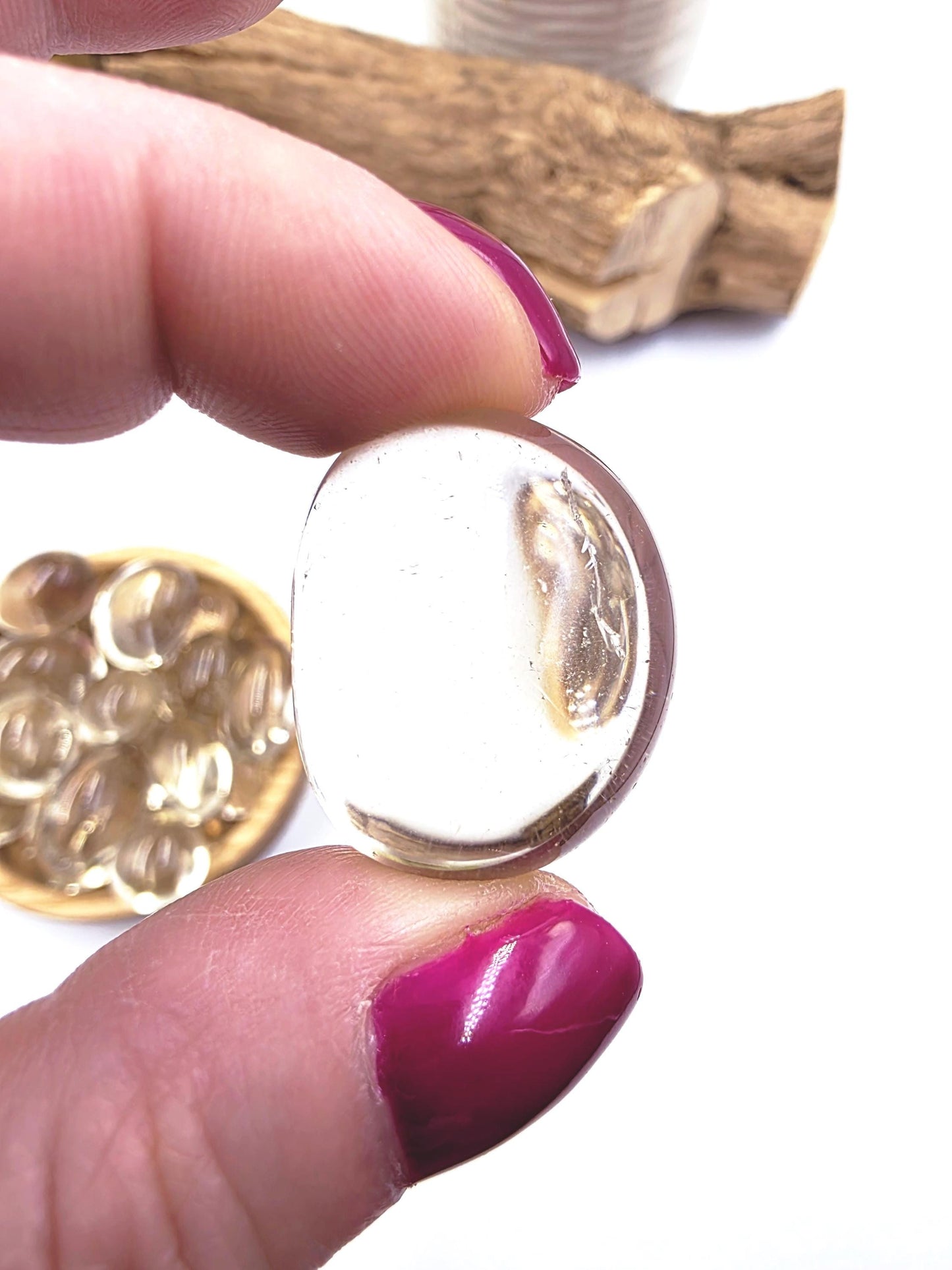 Citrine Tumble Stone – Abundance, Joy & Confidence Healing Crystal