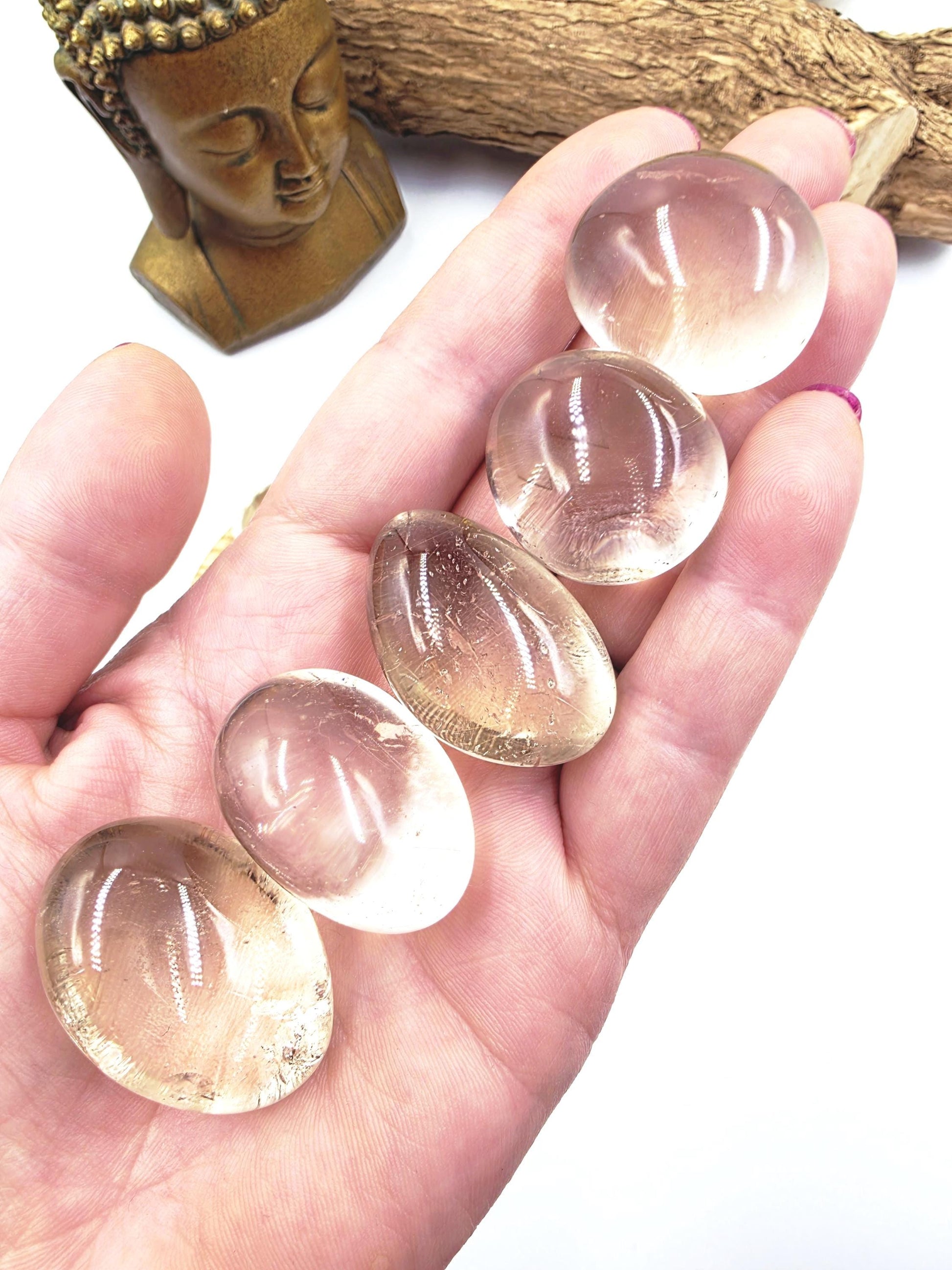 Citrine Tumble Stone – Abundance, Joy & Confidence Healing Crystal