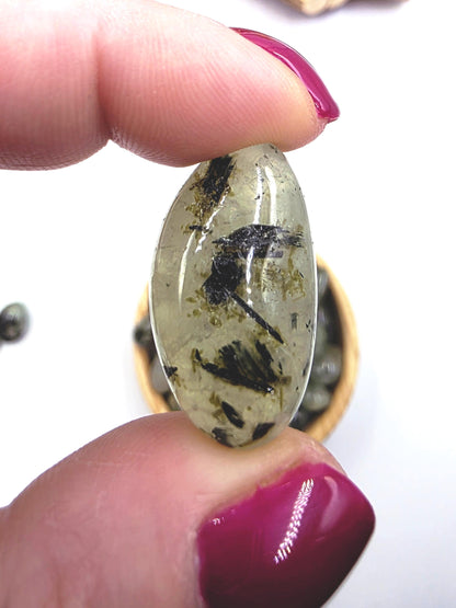 Little Prehnite Tumble Stone – Peace, Intuition & Emotional Healing Crystal