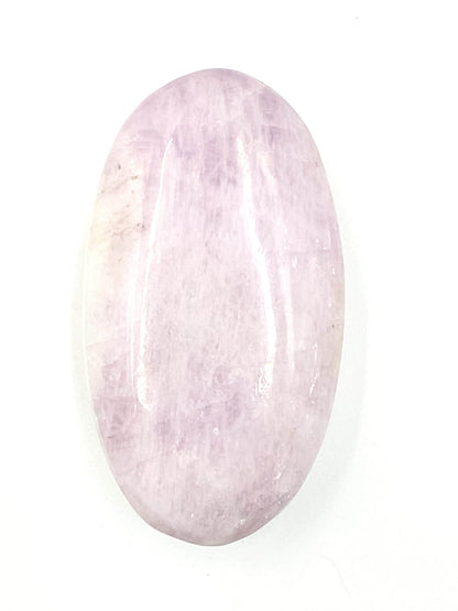 Flashy Kunzite Crystal Palm Stone - Heart Chakra & Emotional Healing Crystal, 110g