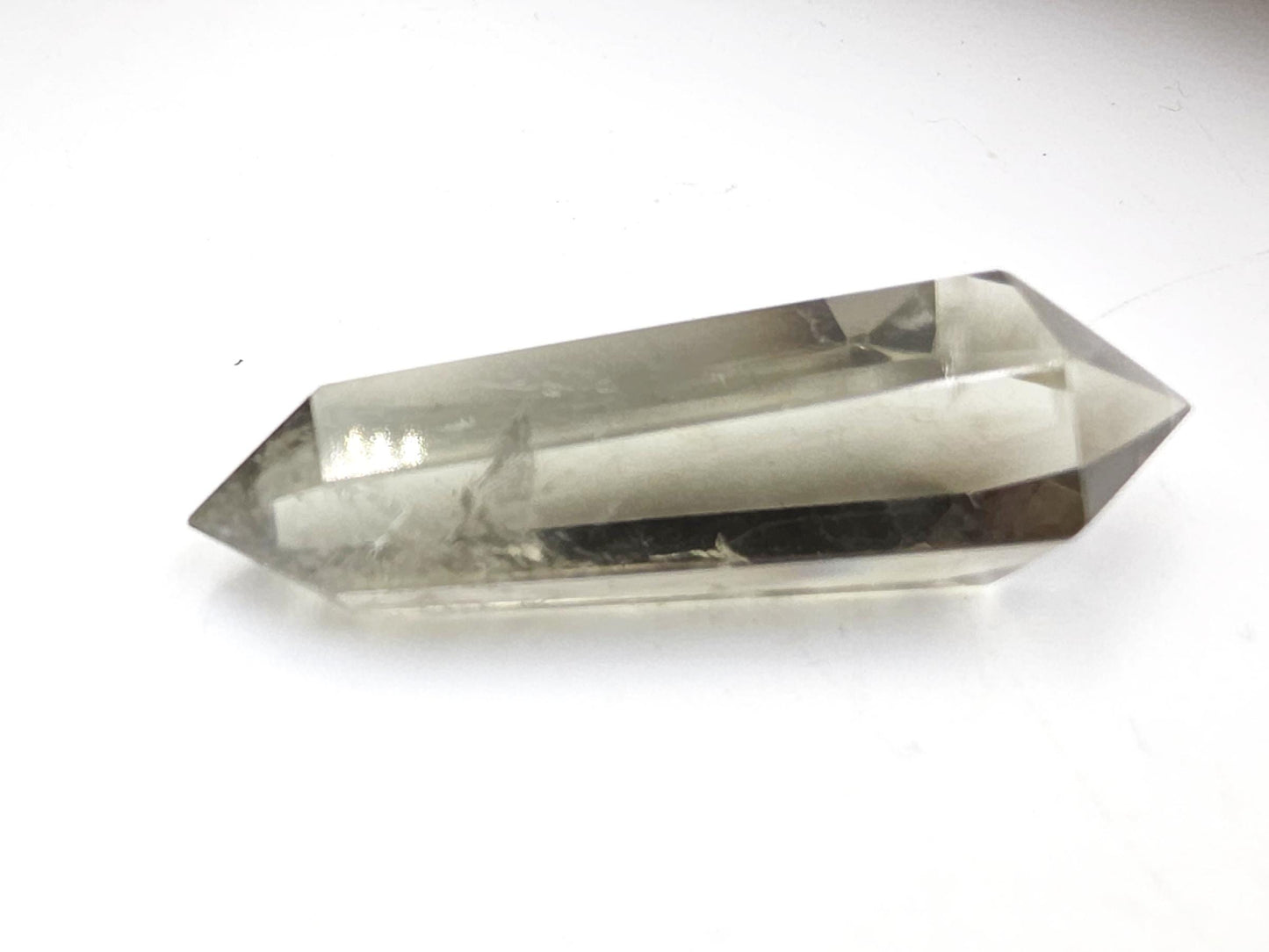Prasiolite (Green Amethyst) Double Terminated Point – Heart Healing, Clarity & Spiritual Growth Crystal, 9g