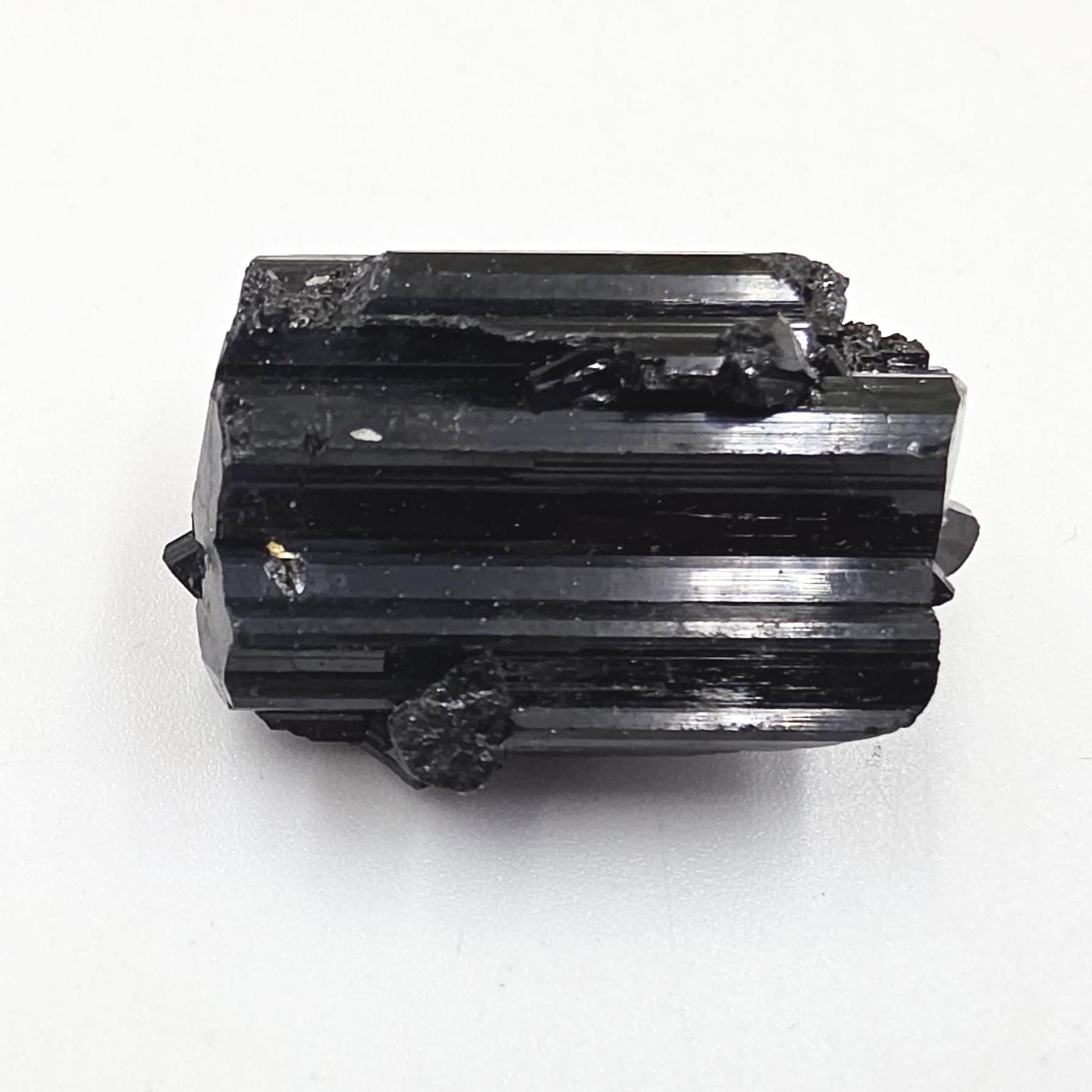 Mini Black Tourmaline Piece – High Grade Raw Crystal for Jewellery Making, Protection & Grounding- 15g