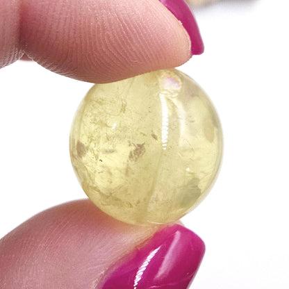 Citrine Mini Sphere – Joy, Abundance & Positive Energy Crystal Ball