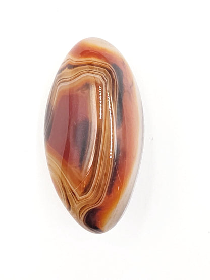 Sardonyx Palm Stone - Strength & Protection Healing, 45g