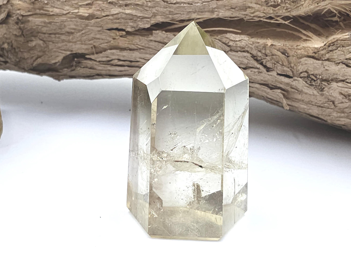 Citrine Point with Golden Healer – Abundance, Healing & High Vibration Manifestation Crystal Tower, 60g