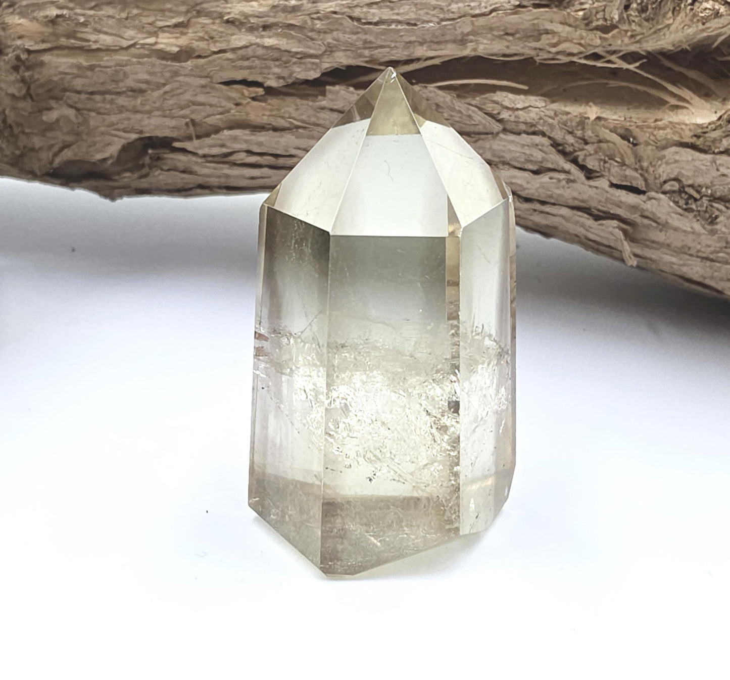 Citrine Point with Golden Healer – Abundance, Healing & High Vibration Manifestation Crystal Tower, 60g