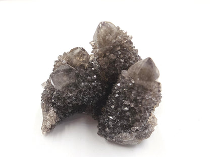 Rare Black Spirit Quartz Cluster - Protective & Spiritual Growth Crystal - 65g