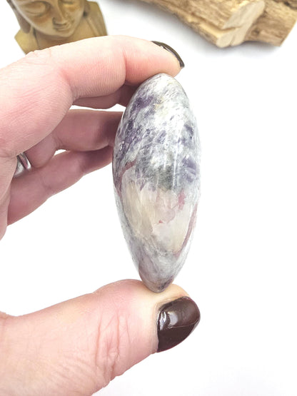 Unicorn Stone Palm Stone (Pegmatite) – Calm, Comfort & Emotional Healing Crystal, 125g
