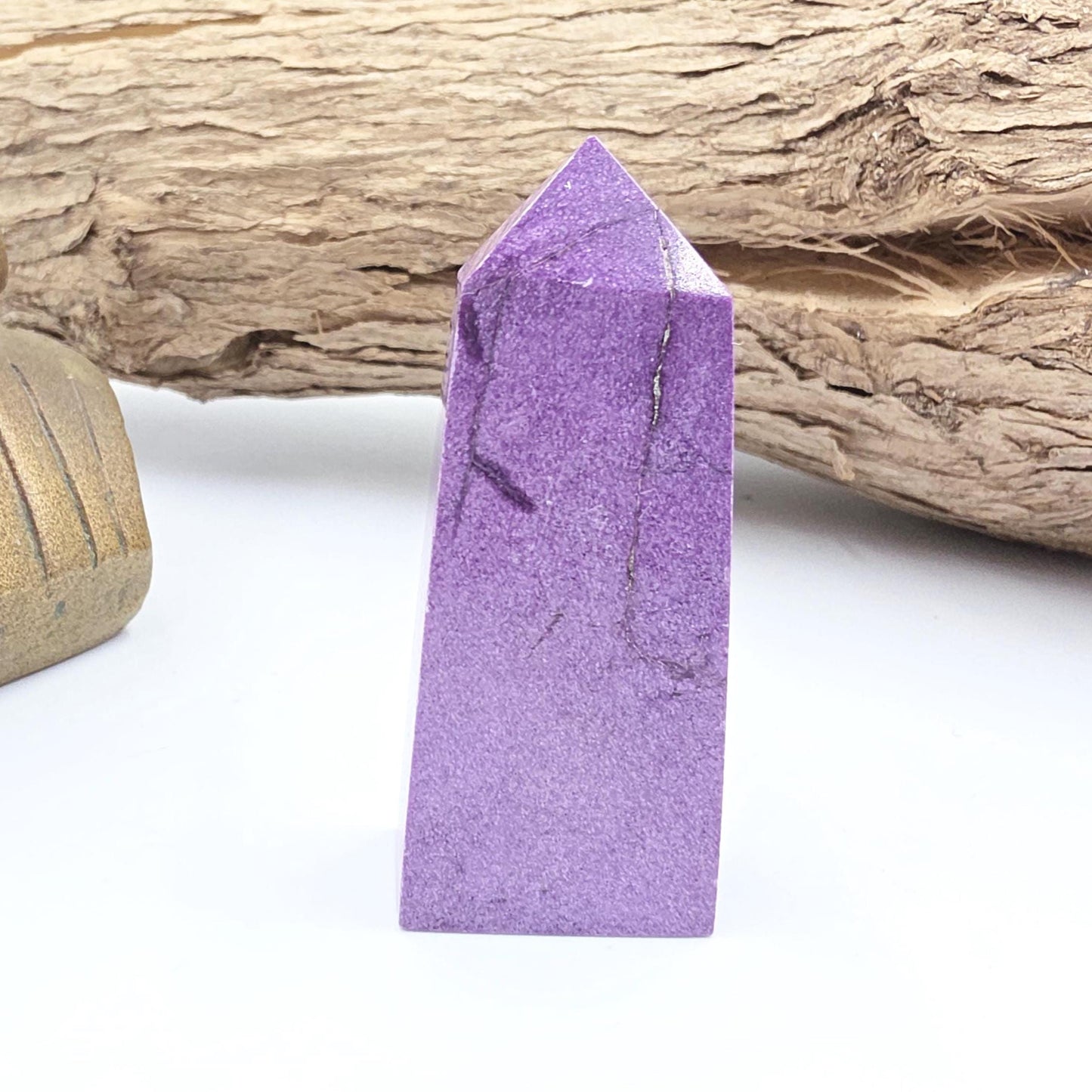 Mini Stichtite Tower - Heart Chakra and Emotional Healing - 6cm