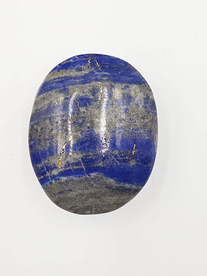 Lapis Lazuli Palm Stone - Wisdom & Truth Third Eye Chakra Crystal - 100g