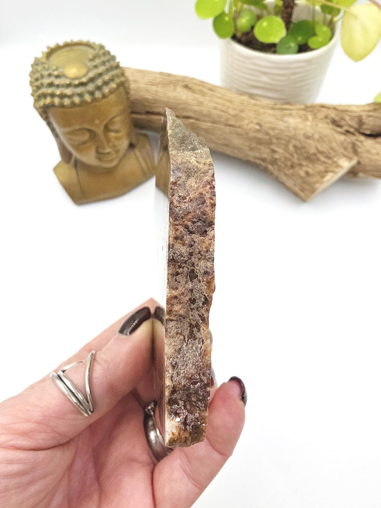 Auralite 23 Slice – High Vibration Healing, Intuition & Deep Spiritual Connection Crystal, 185g