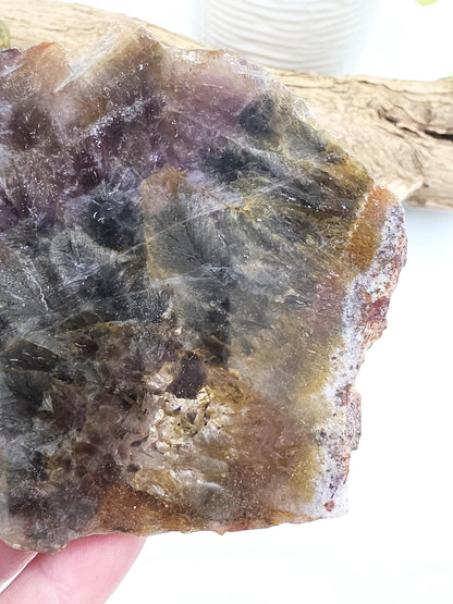Auralite 23 Slice – High Vibration Healing, Intuition & Deep Spiritual Connection Crystal, 185g