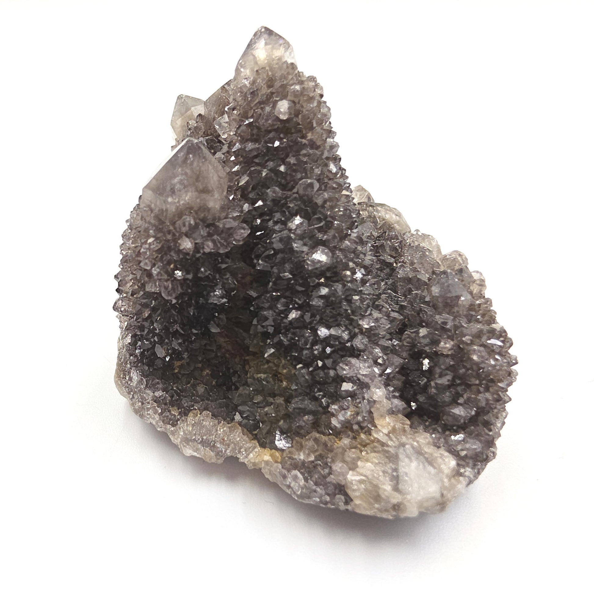 Rare Black Spirit Quartz Cluster - Protective & Spiritual Growth Crystal - 65g