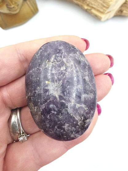 Unicorn Stone Palm Stone (Pegmatite) – Calm, Comfort & Emotional Healing Crystal, 65g