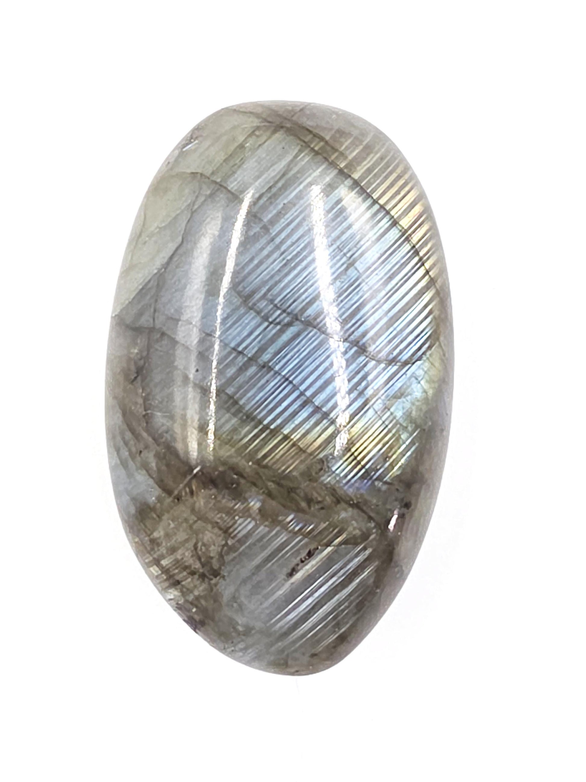 Labradorite Palm Stone – Protection, Intuition & Transformation Crystal, 85g
