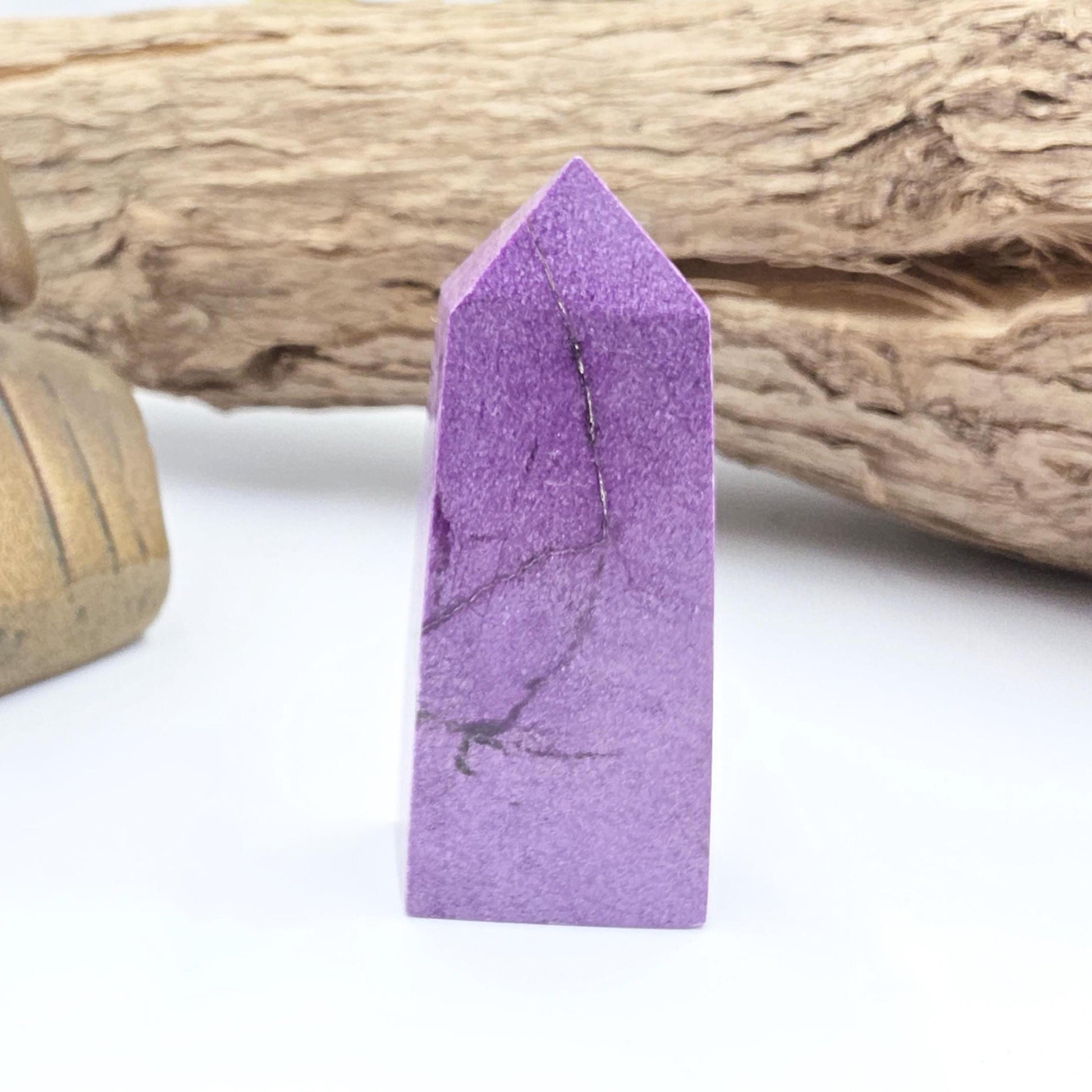 Mini Stichtite Tower - Heart Chakra and Emotional Healing - 6cm