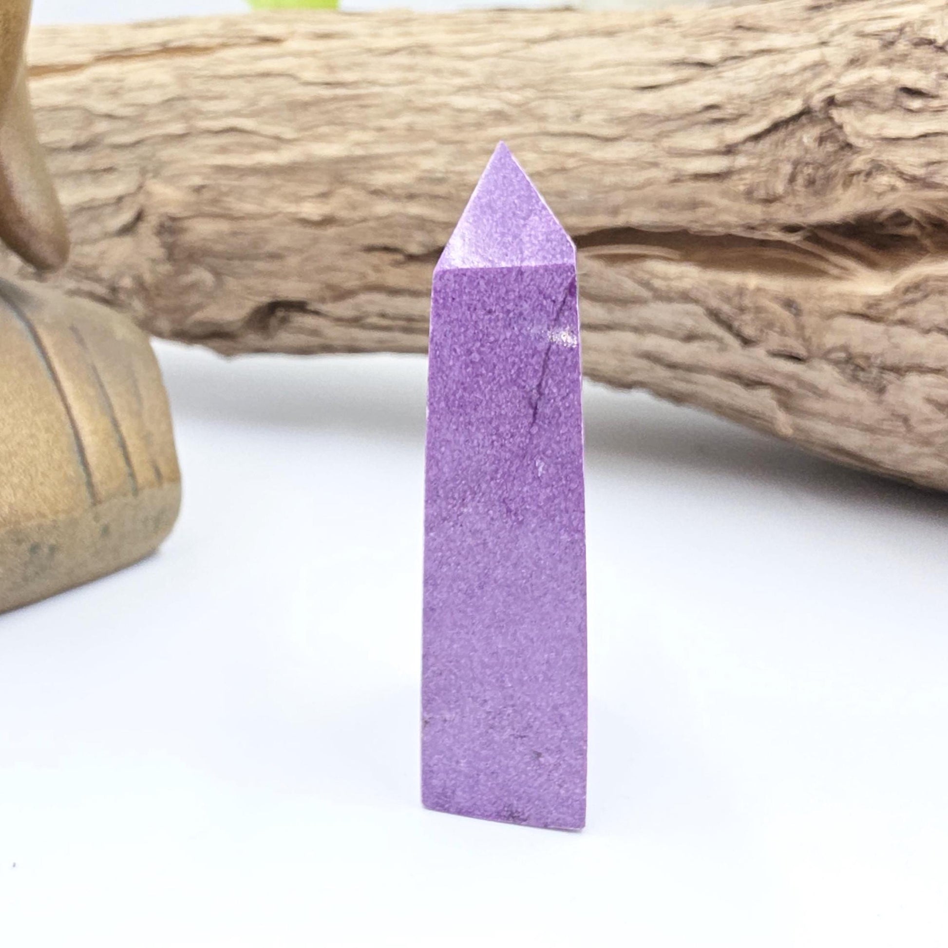 Mini Stichtite Tower - Heart Chakra and Emotional Healing - 6cm