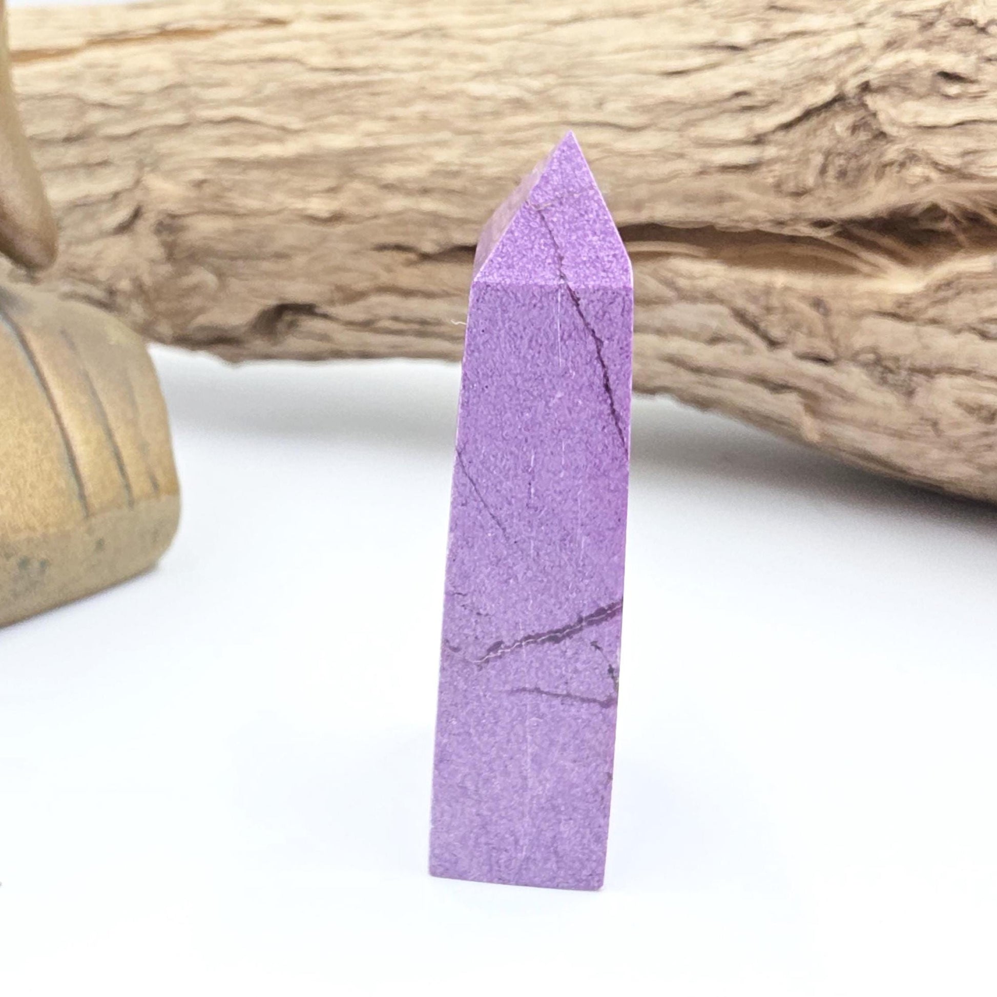 Mini Stichtite Tower - Heart Chakra and Emotional Healing - 6cm