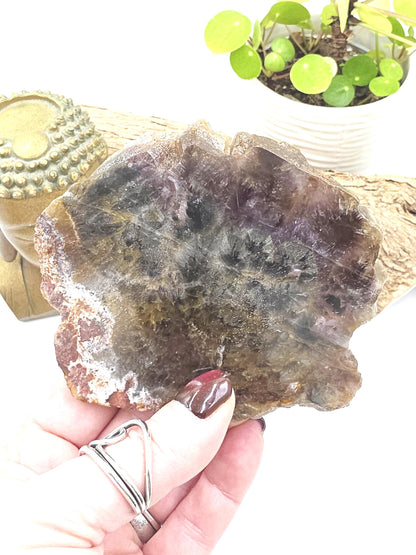 Auralite 23 Slice – High Vibration Healing, Intuition & Deep Spiritual Connection Crystal, 185g