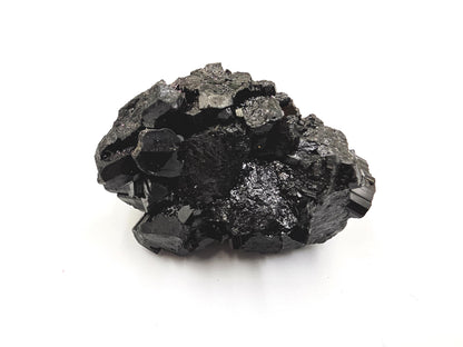 Flashy Raw Zambian Black Tourmaline Specimen - Natural Protection and Grounding Crystal - 75g