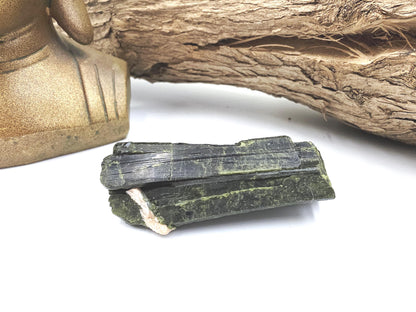 Raw Epidote Crystal Specimen - Growth & Transformation Healing Crystal - 65g