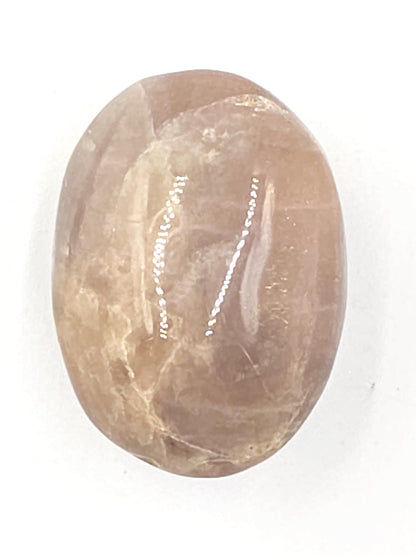 Little Flashy Moonstone & Sunstone Palm Stone – Balance, Confidence and Intuition Crystal, 35g