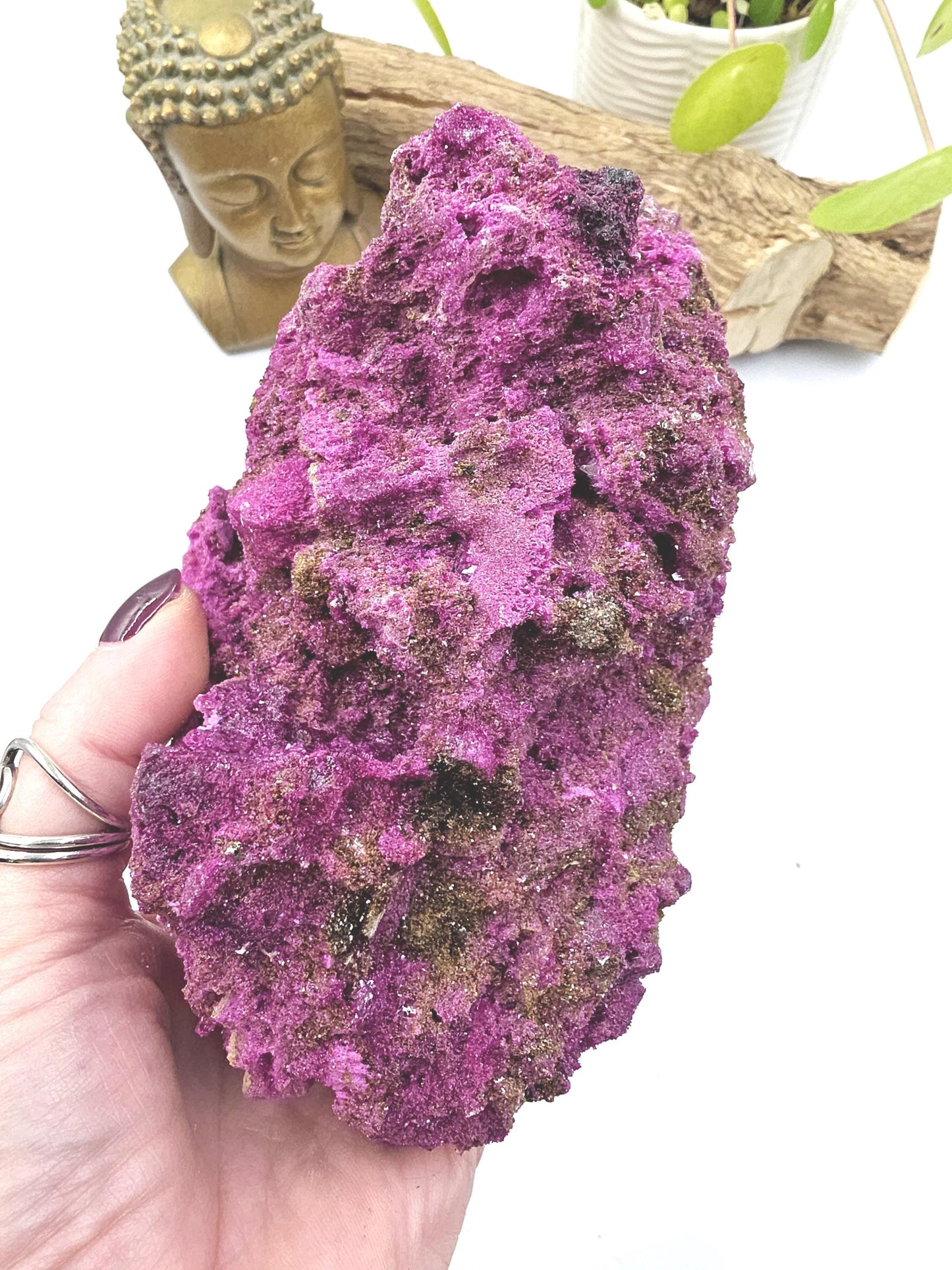 Large Raw Corundum Ruby Specimen – Vitality, Strength & Passion Crystal | Natural Ruby Stone, 1390g
