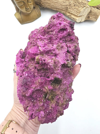 Large Raw Corundum Ruby Specimen – Vitality, Strength & Passion Crystal | Natural Ruby Stone, 1390g