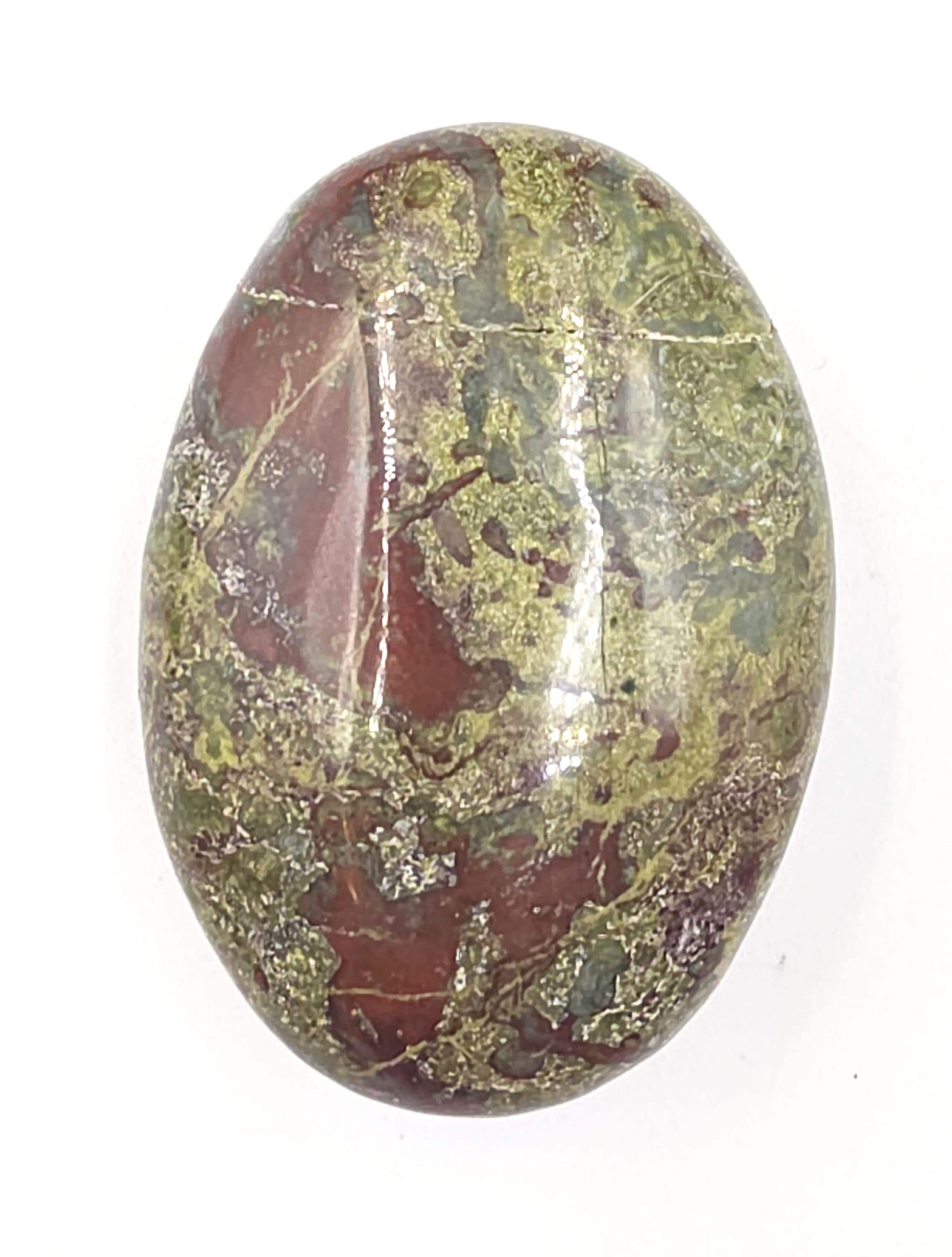 Dragon's Blood Palm Stone - Courage & Vitality Healing Crystal, 105g
