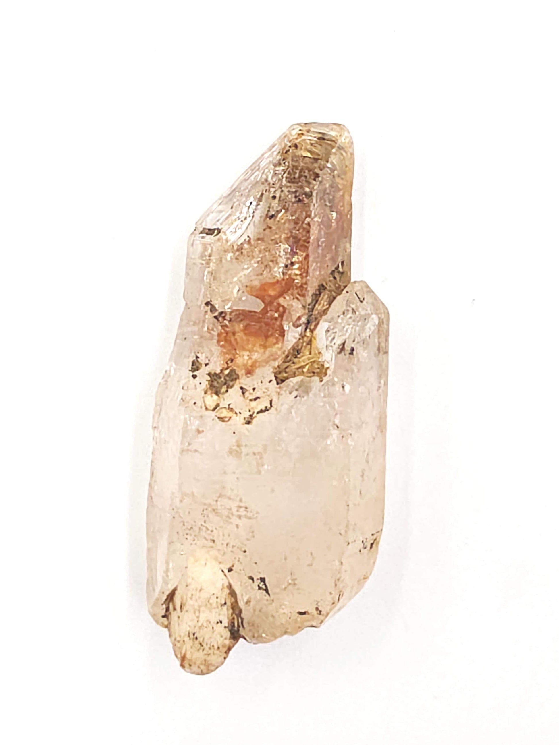 Skeletal Quartz Specimen with Rainbows – Transformation, Grounding & High-Vibration Crystal - 30g