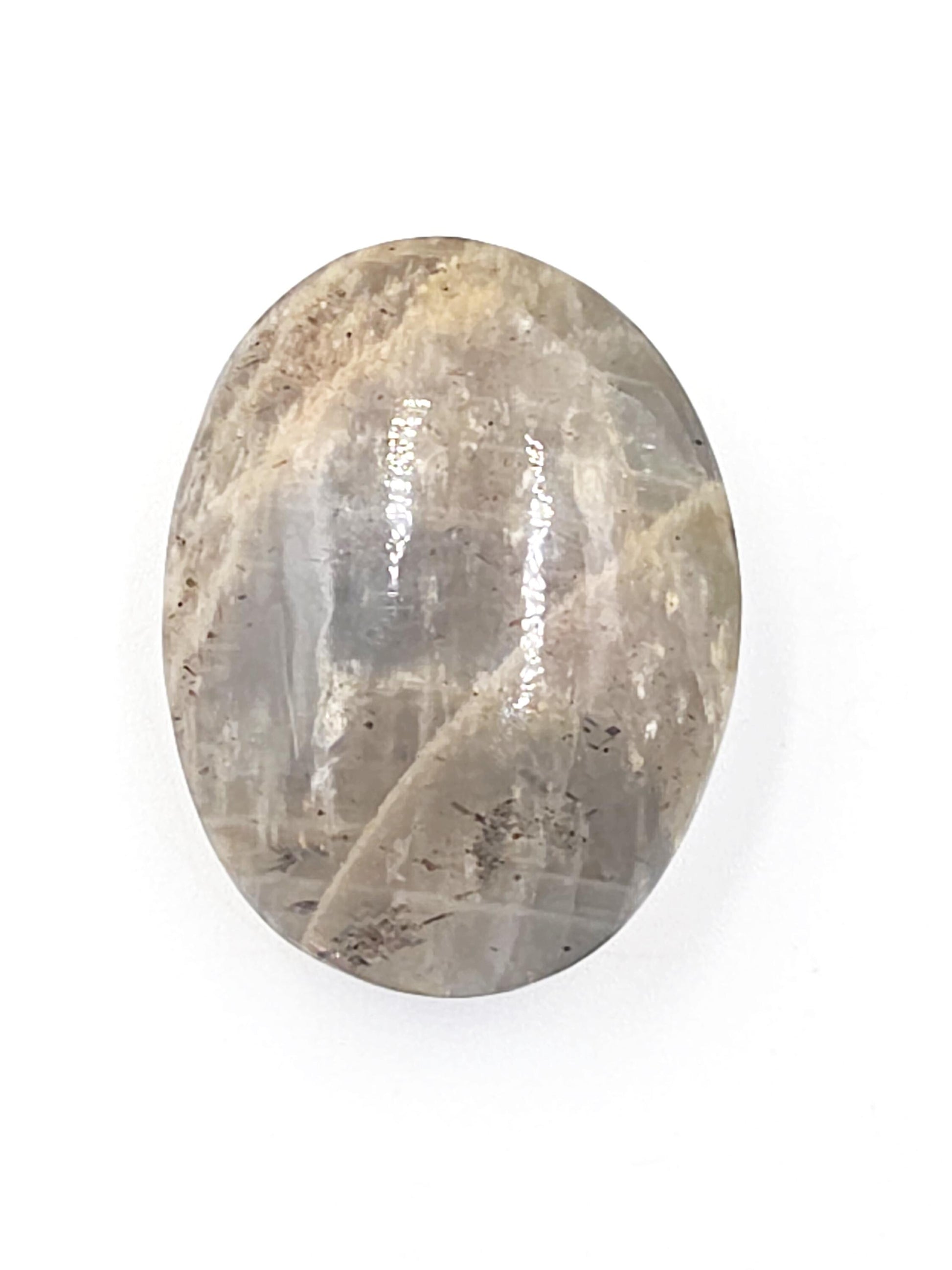Rare Lattice Black Sunstone Palm Stone – Confidence, Protection & Empowered Energy Crystal - 30g