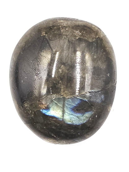 Flashy Labradorite Palm Stone – Protection, Intuition & Transformation Crystal, 100g