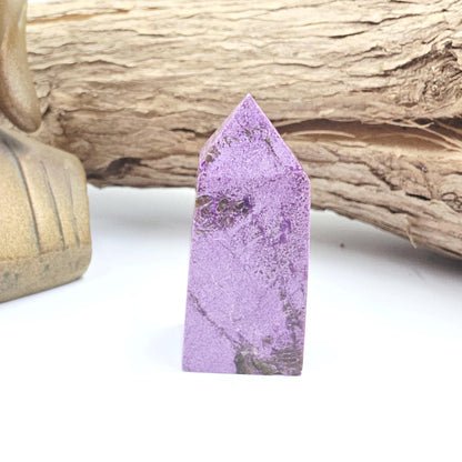Mini Stichtite Tower - Heart Chakra and Emotional Healing - 5.3cm