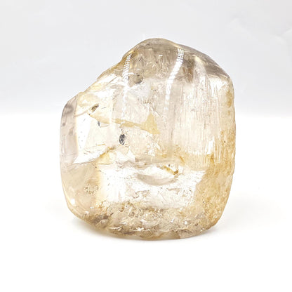 Enhydro Quartz – 3 Moving Water Bubbles & Rainbow Inclusions | Rare Collector Crystal, 435g