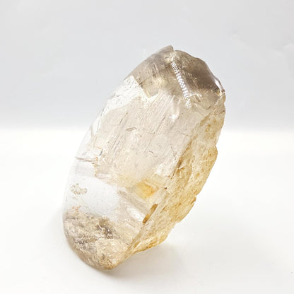 Enhydro Quartz – 3 Moving Water Bubbles & Rainbow Inclusions | Rare Collector Crystal, 435g