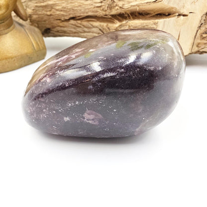 Dark Lepidolite Freeform – Stress Relief, Emotional Balance & Calming Healing Crystal, 625g