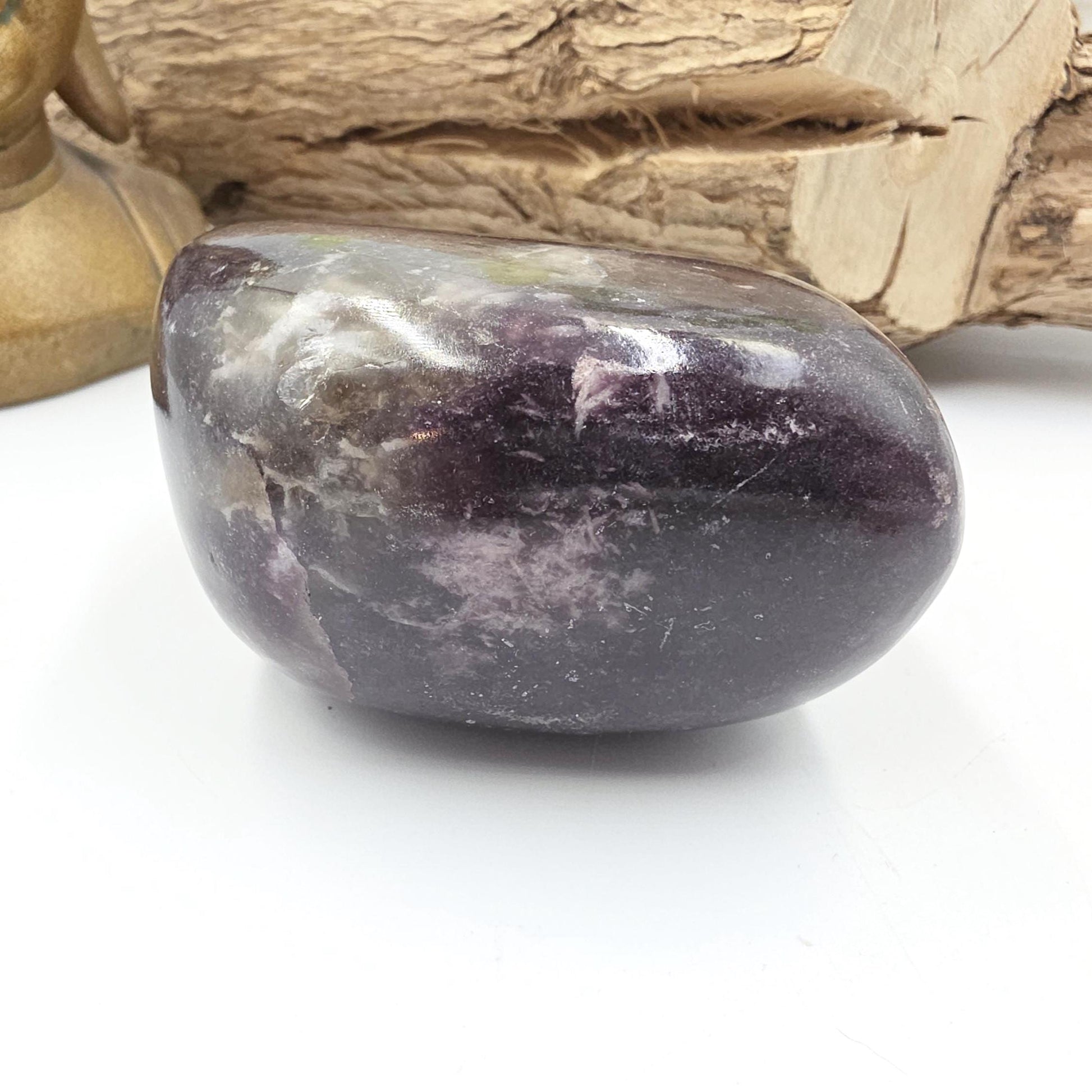 Dark Lepidolite Freeform – Stress Relief, Emotional Balance & Calming Healing Crystal, 625g