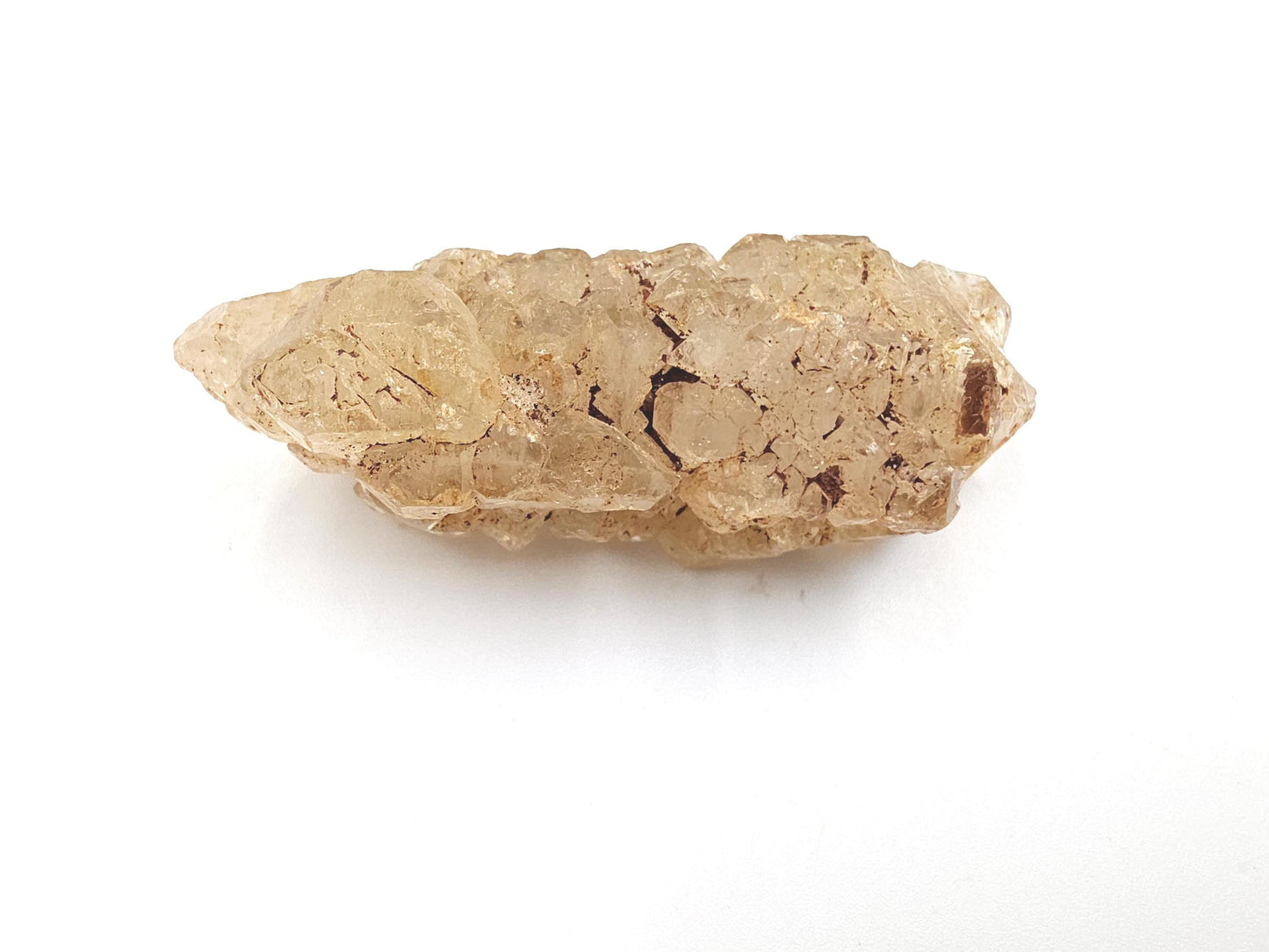 Petroleum Quartz Enhydro Specimen (UV Reactive) – Rare Earth Energy & Natural Oil Inclusion Crystal, 55g