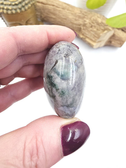 Ocean Jasper Palm - Joy & Renewal Healing Crystal - 75g