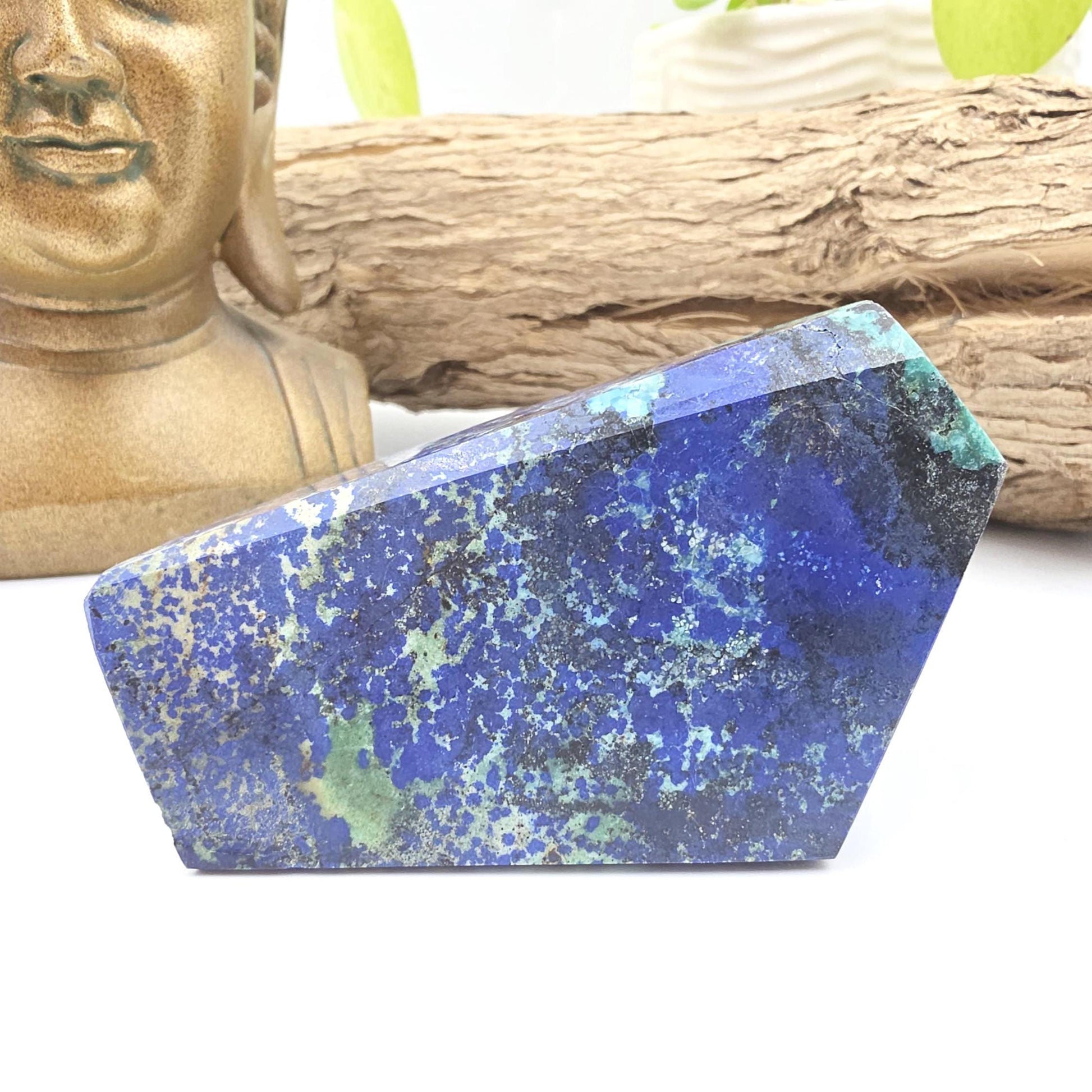 Azurite Freeform - Intuition & Spiritual Insight Third Eye Chakra Healing Crystal, 300g