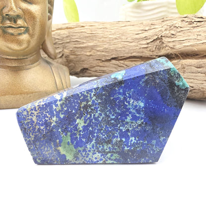 Azurite Freeform - Intuition & Spiritual Insight Third Eye Chakra Healing Crystal, 300g