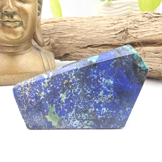 Azurite Freeform - Intuition & Spiritual Insight Third Eye Chakra Healing Crystal, 300g