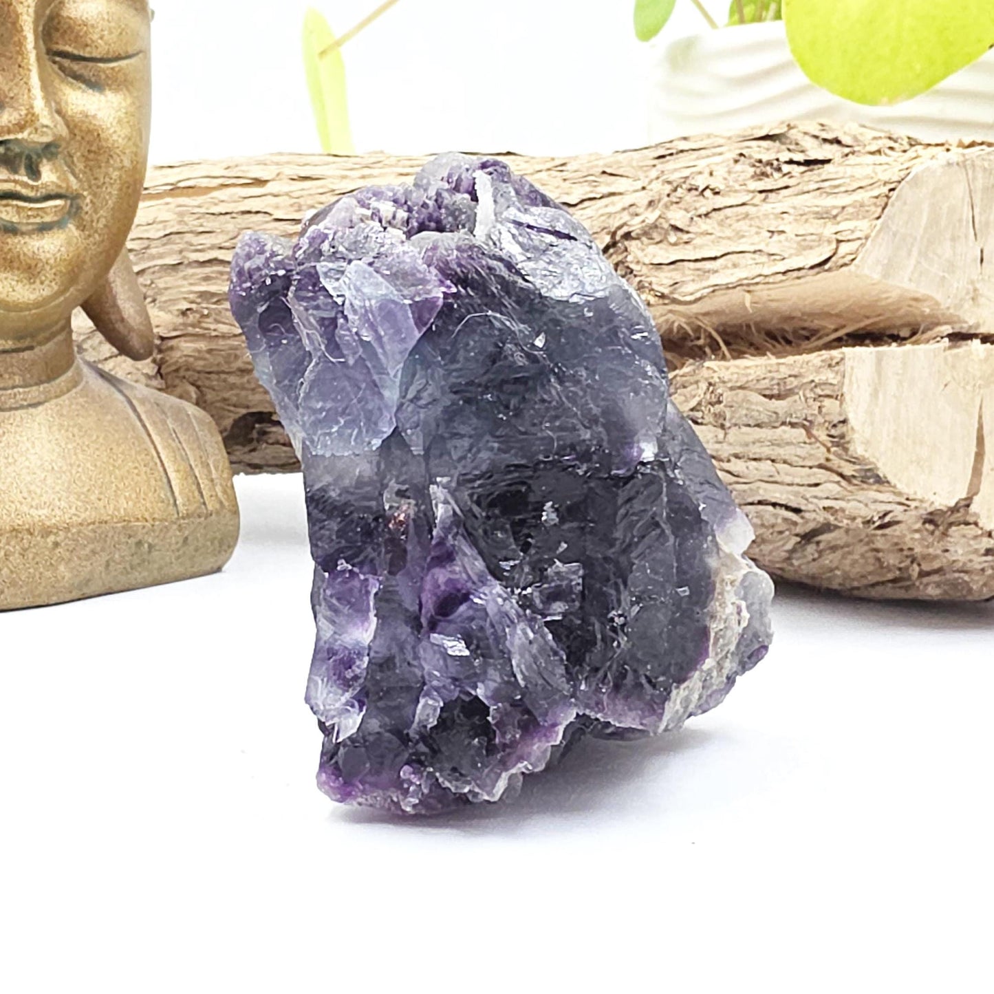 Raw Fluorite Specimen – Mental Clarity, Focus & Natural Protective Energy Crystal, 470g