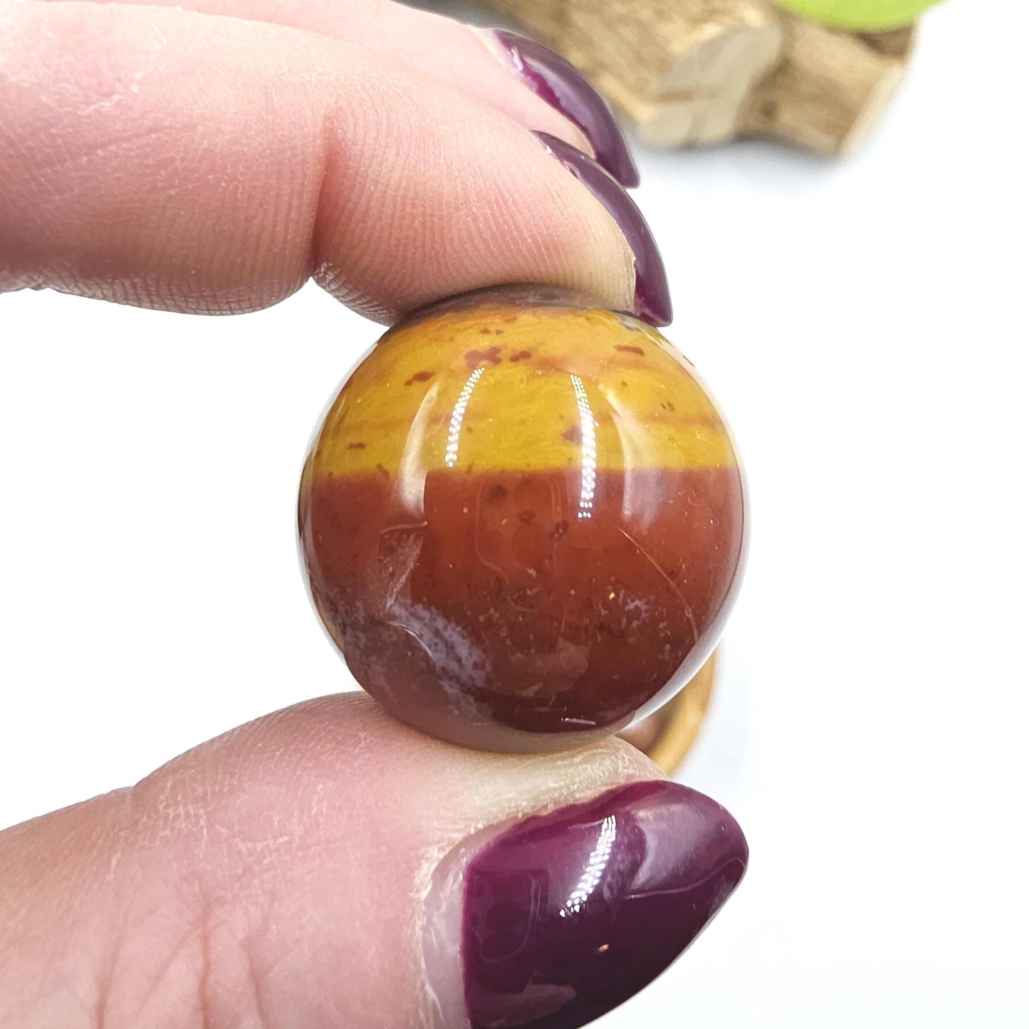 Ocean Jasper Mini Spheres – Joy, Emotional Balance & Nurturing Earth Energy Crystals, 20-26mm