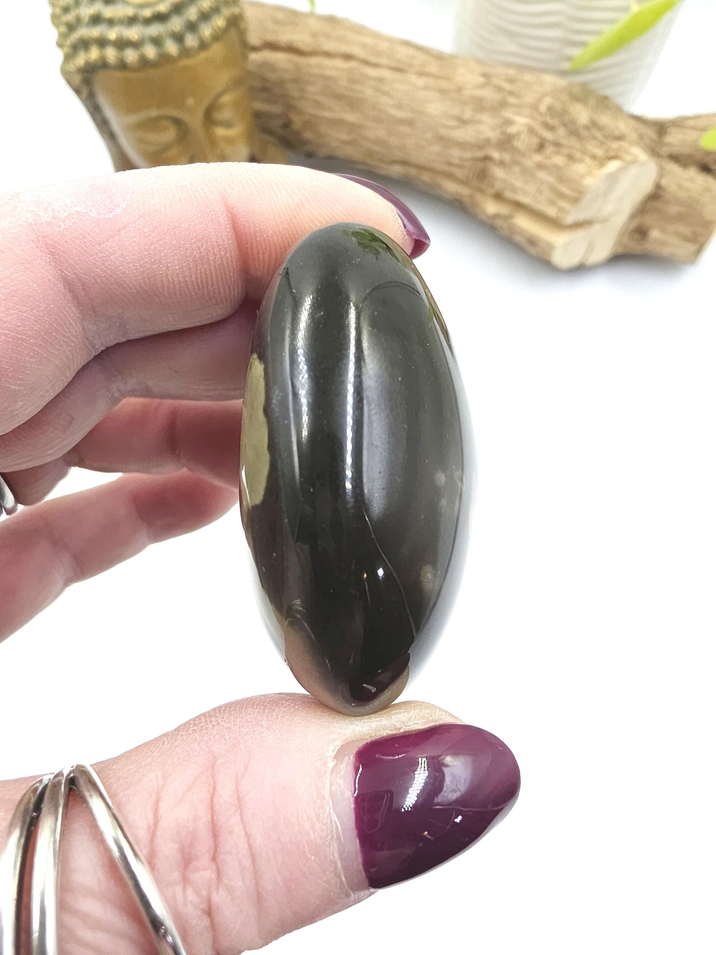 Polychrome Jasper Palm Stone – Grounding, Strength & Nurturing Energy Crystal, 80g